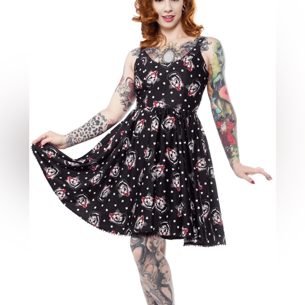 Sourpuss Sweets Stray Cats Swing Dress
